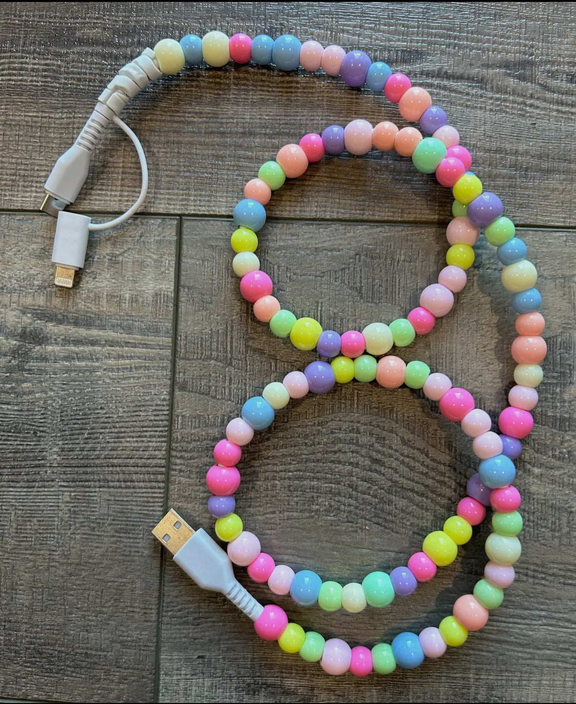 Beaded Phone Charger
