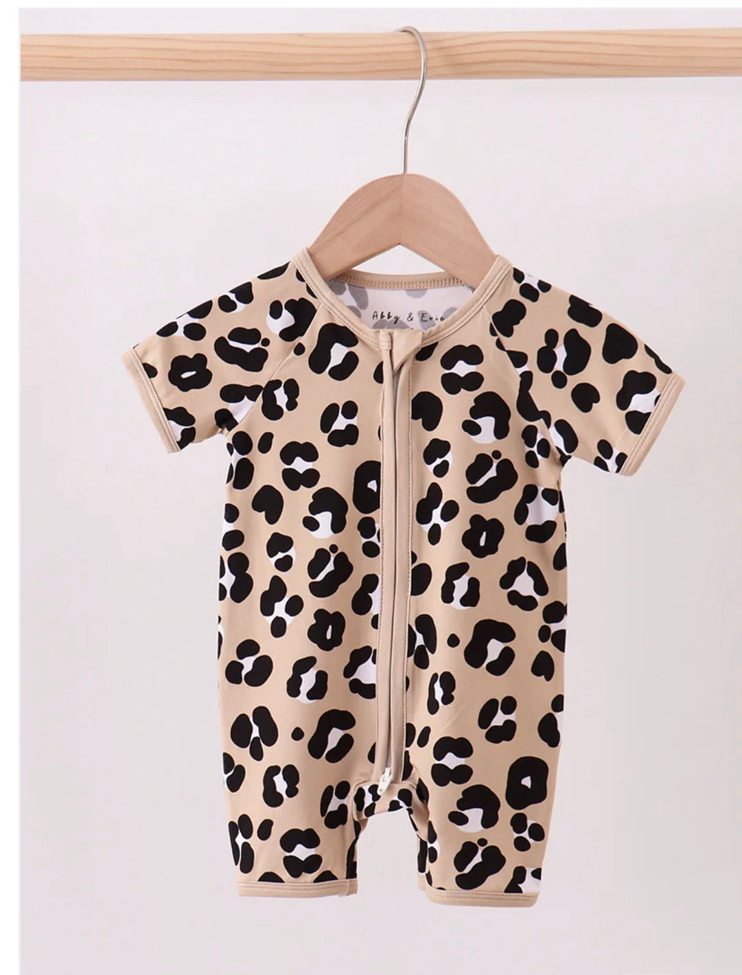 Leopard Romper