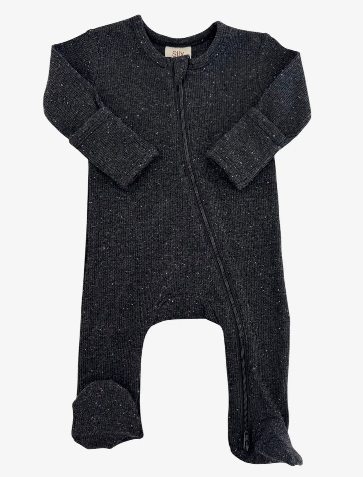 Charcoal 2-way Zip Footie