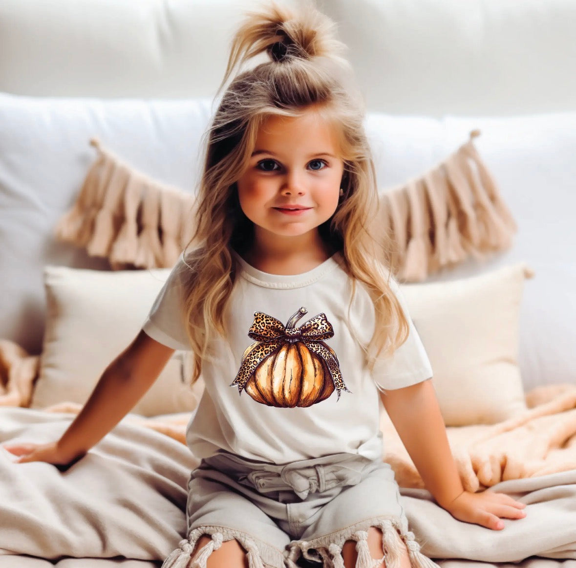 Pumpkin Coquette Bow