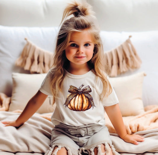 Pumpkin Coquette Bow