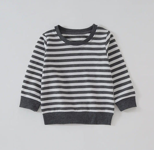 Striped Crewneck Pullover