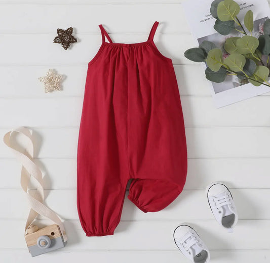 Jumpsuit Red