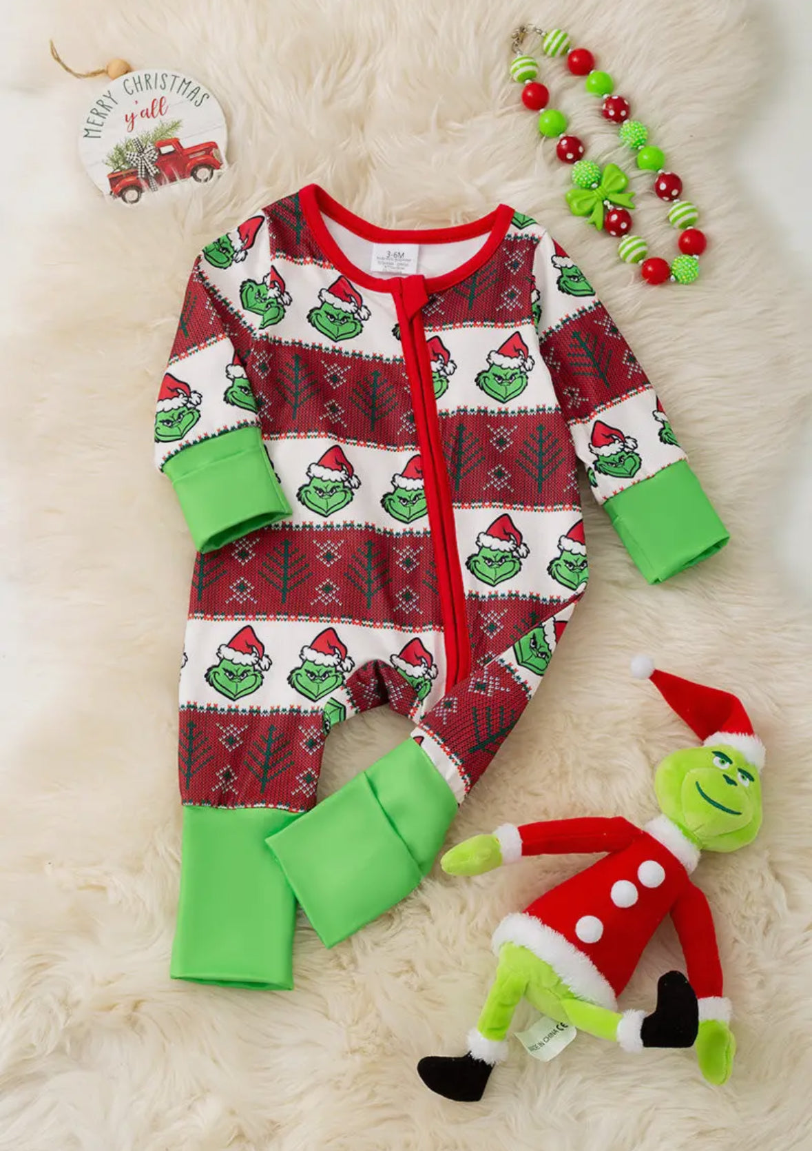 Grinch Romper