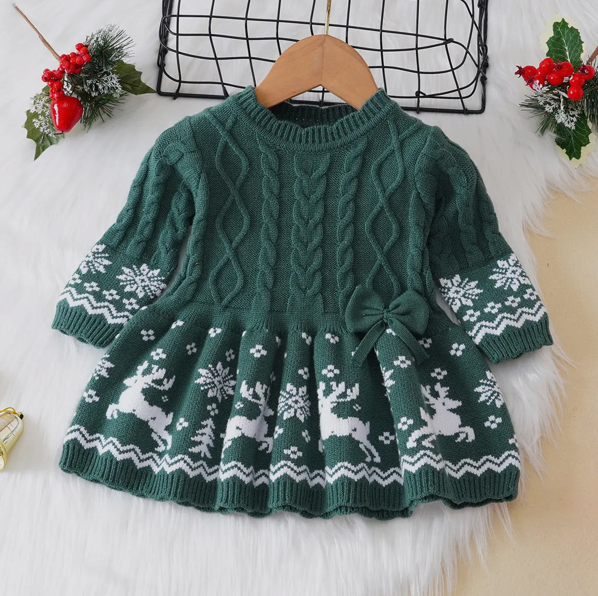 Holiday Sweater Dress