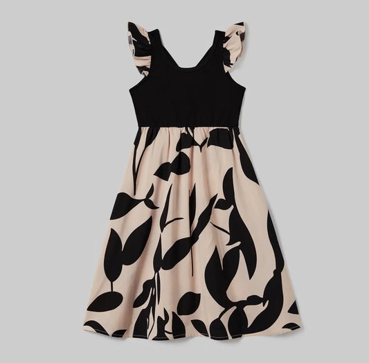 Black Floral Dress