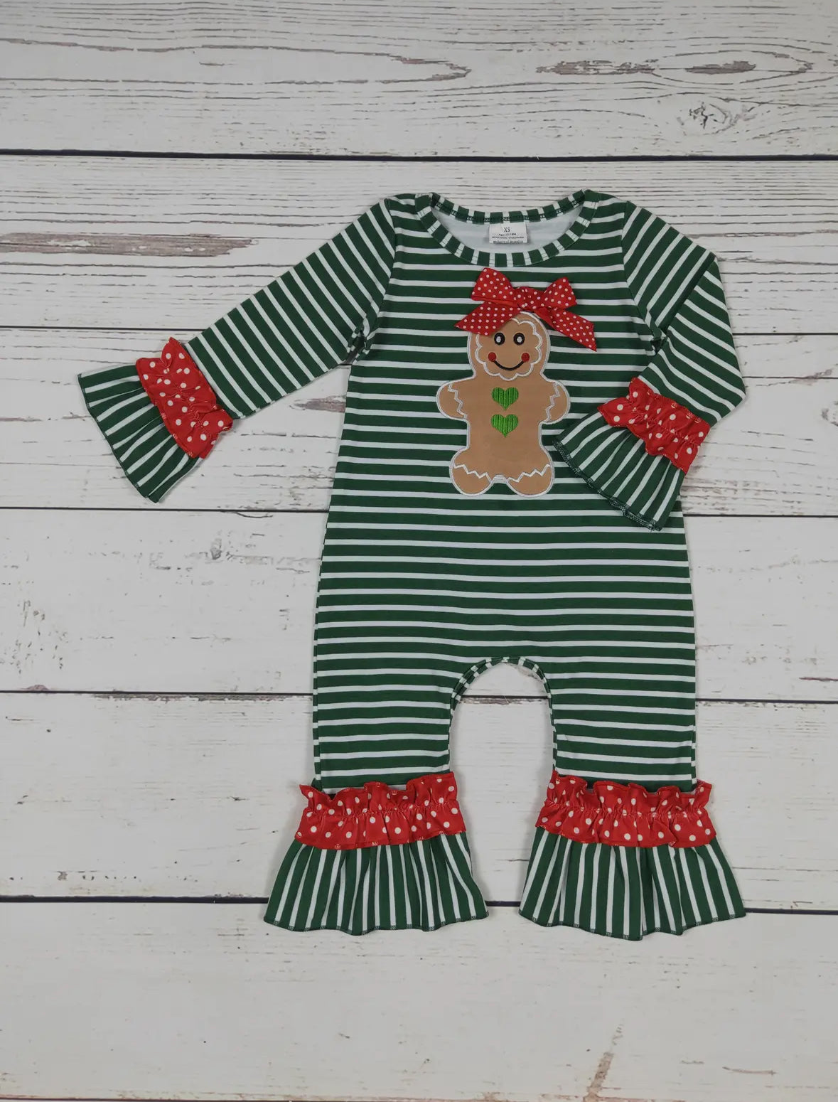 Gingerbread Romper