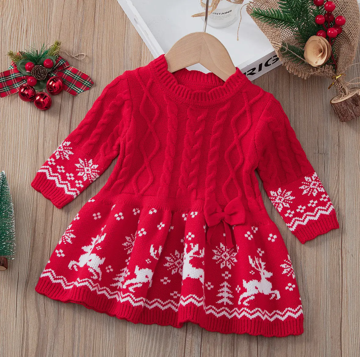 Holiday Sweater Dress