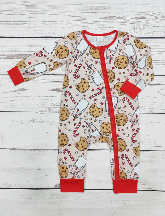 Baby Cookie Print Christmas Sleeper