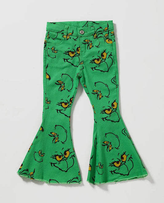 Grinch Flare Jeans